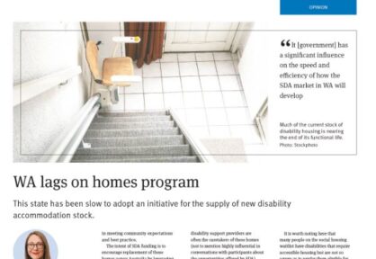 Business News Update: WA Lags On Homes Program